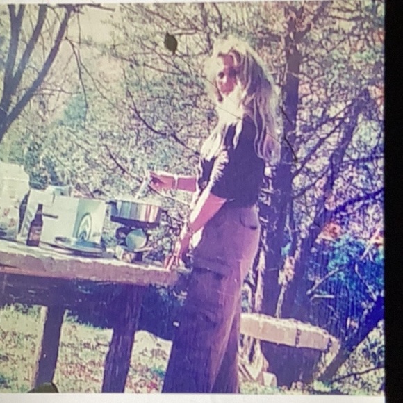 🔥Willi Smith CINNAMON w/Fur VTG CARDIGAN SWEATER VNPLC SZ M - Picture 12 of 16